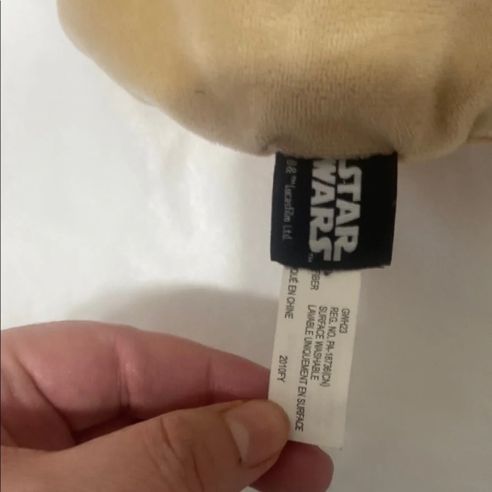Star Wars GroguThe Mandalorian Green and Tan Plush Toy with Oversized Eyes